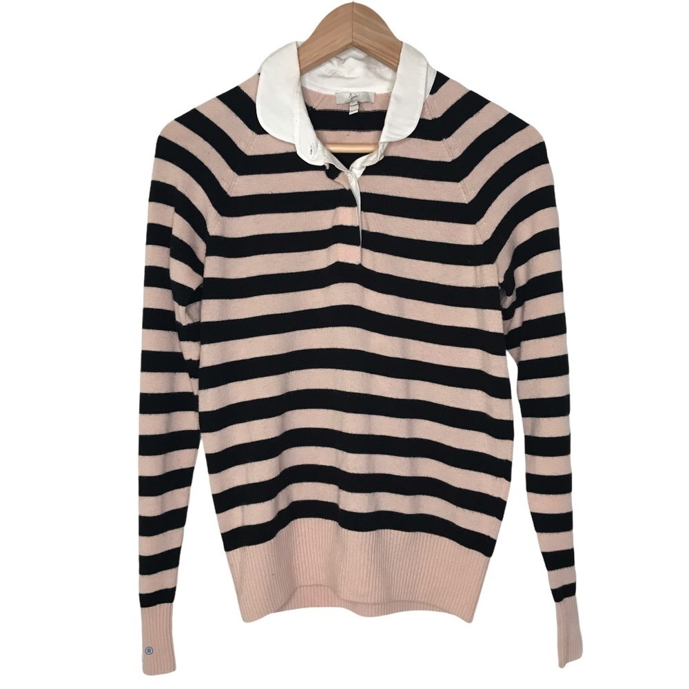 Joie stripe long sleeve sweater XS